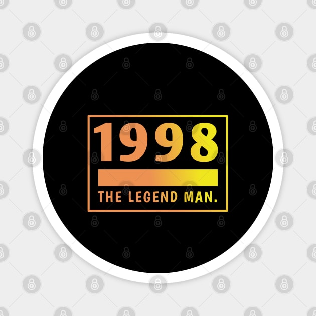 1998 birthday Magnet by BlackMeme94